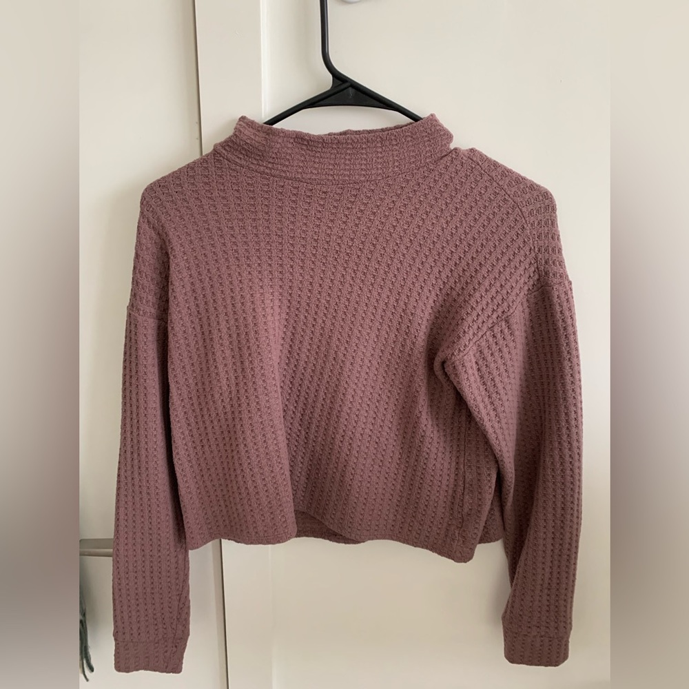 American Eagle mock neck sweater